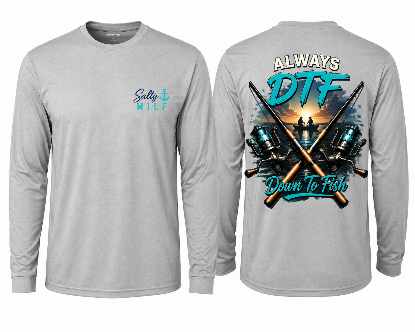 Always DTF Men's Performance Long Sleeve