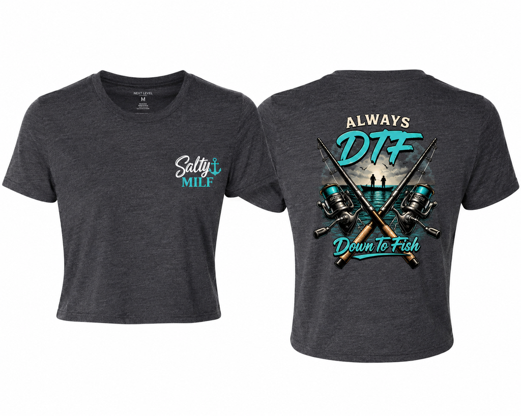 Always DTF Women's Crop Tee