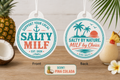 Support Your Local Salty MILF Piña Colada Car Air Freshener