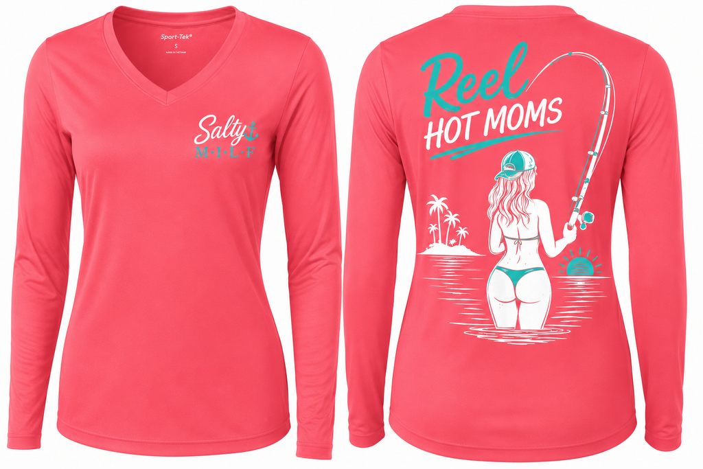 Reel Hot Moms Performance Long Sleeve