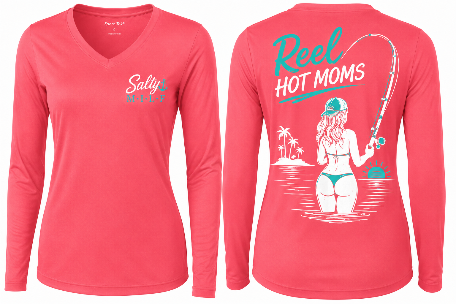 Reel Hot Moms Performance Long Sleeve