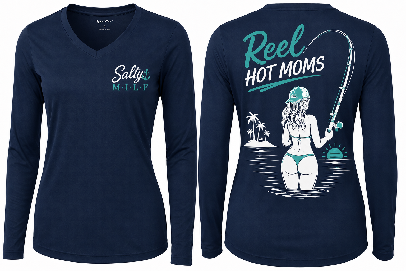 Reel Hot Moms Performance Long Sleeve