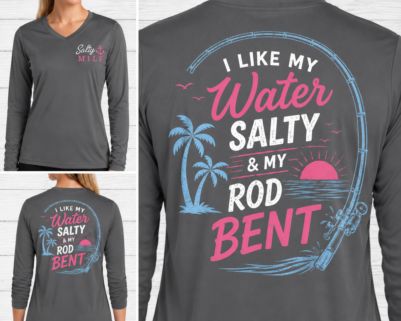 I Like My Salty Performance Long Sleeve